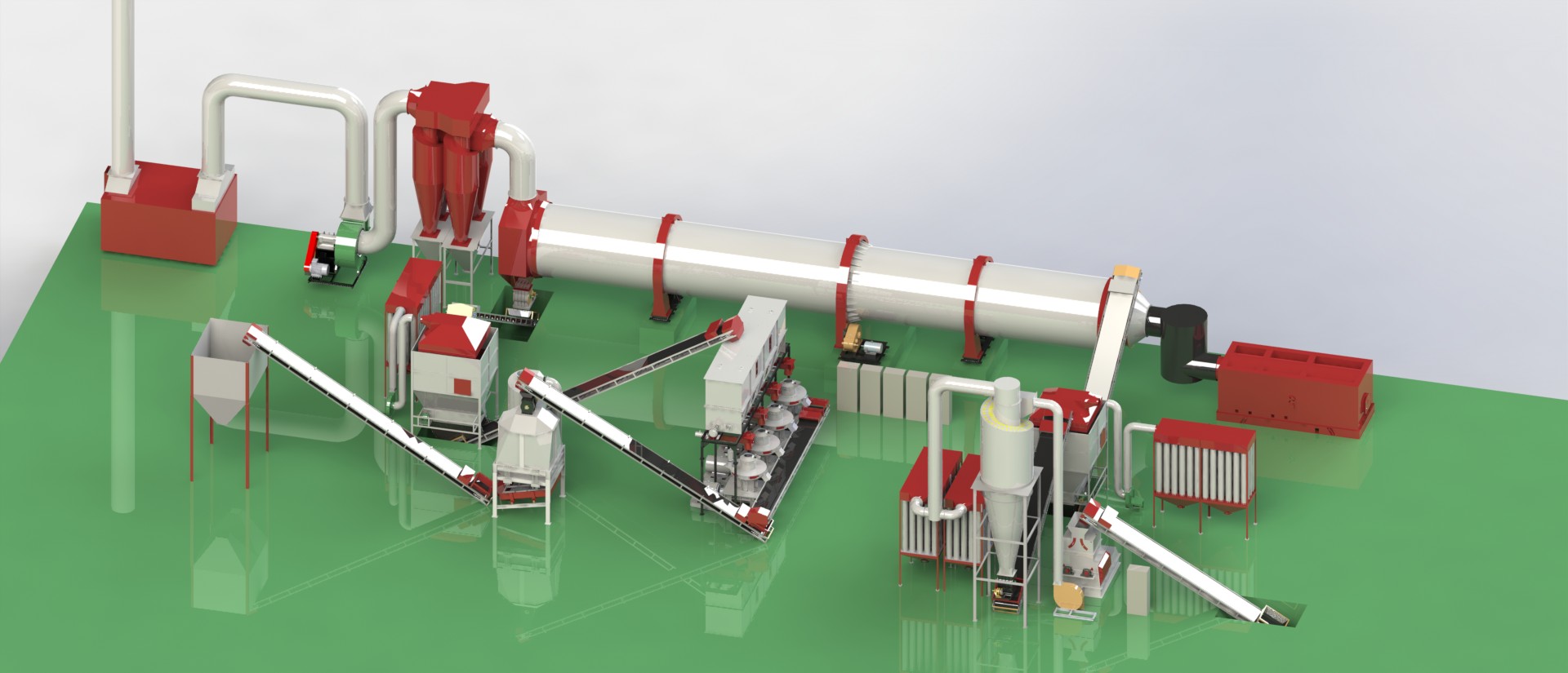 木屑秸稈顆粒機生產(chǎn)線 木屑秸稈顆粒機生產(chǎn)線